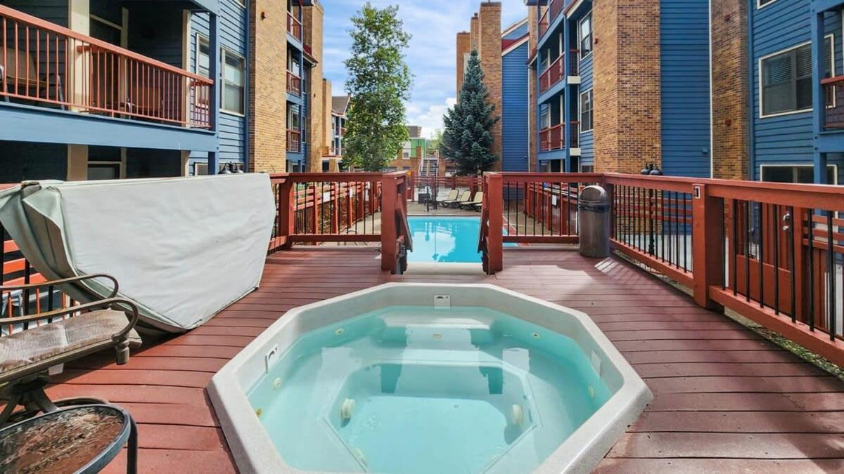 Cozy Studio With Shared Pool -3 Min To Ski Lift Breckenridge Exterior photo